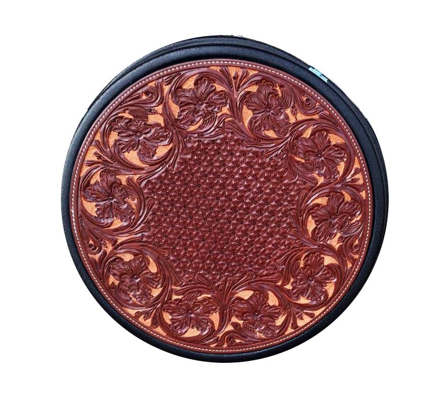 Rope Can - Wickett & Craig Chocolate Leather with Copper Accents; UBRC-001